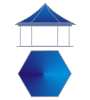 Dimensiuni Airone hexagonal
