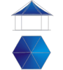 Dimensiuni Pagoda hexagonala